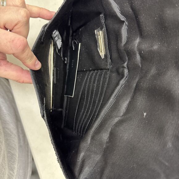 BCBG MAX AZRIA Gold Black Harlow Designer Purse Clutch Bag with Sequins NWT - Picture 10 of 15